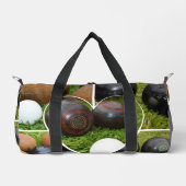 Het hart van gazon kommen: een fotocollage plunjezak (Voorkant)