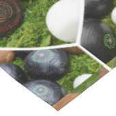Het hart van gazon kommen: een fotocollage tafelkleed (Gekanteld)