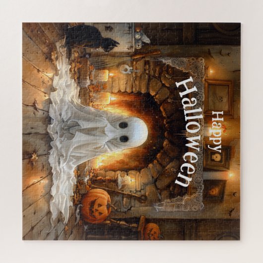 Het hart van Halloween Legpuzzel (Horizontaal)