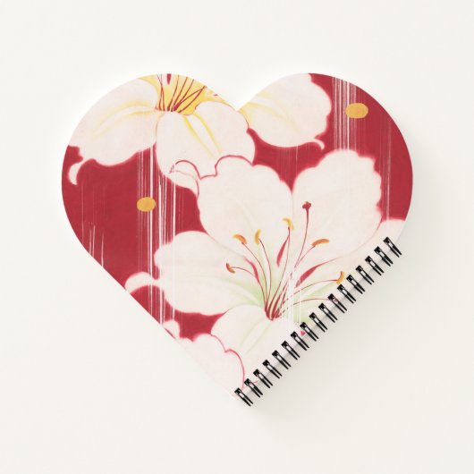 Het hart van Hana: een Crimson Bloom Journal Notitieboek (Achterkant)