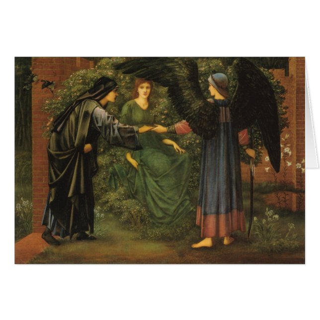 "Het hart van het Roos", door Edward Burne-Jones (Voorkant Horizontaal)