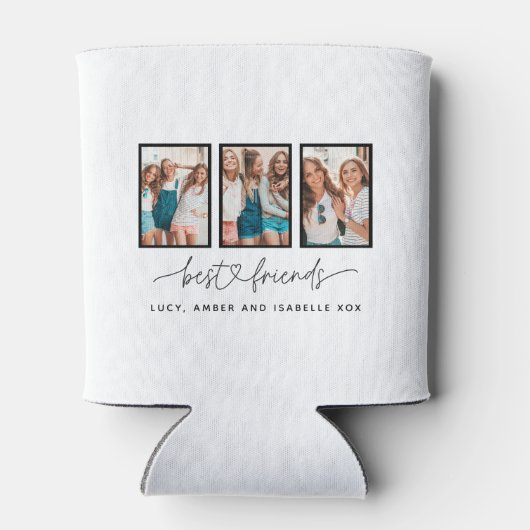 Het hart van het script schattig moderne multi-fot blikjeskoeler (Achterkant)