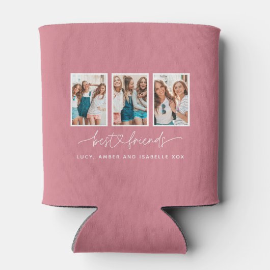 Het hart van het script schattig moderne multi-fot blikjeskoeler (Achterkant)