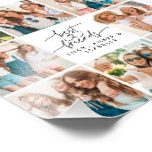 Het hart van het script schattig moderne multi-fot foto afdruk (Hoek)