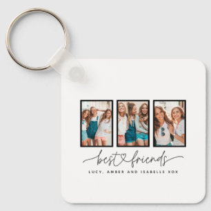 Het hart van het script schattig moderne multi-fot sleutelhanger