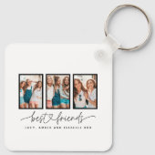 Het hart van het script schattig moderne multi-fot sleutelhanger (Achterkant)