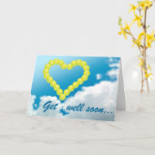 Het hart van het tennis wordt spoedig goed kaart (Gele Bloem)