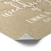 Het hart van het Zandbalhuwelijk is welkom Poster (Hoek)