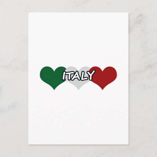 Het Hart van Italië Briefkaart (Voorkant)