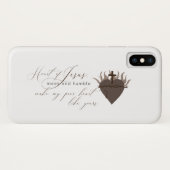 Het hart van Jezus iPhone Case (Achterkant (horizontaal))