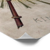 Het hart van Jezus Poster (Hoek)