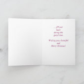 Het Hart van Kerstmis van de moeder op de Feestdagen Kaart (Binnen)