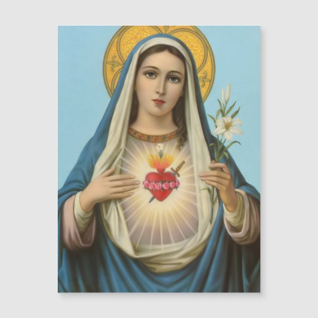 Het hart van Mary Our Lady Heilige Maria Moeder va (Voorkant)