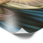 Het hart van Mary Our Lady Heilige Maria Moeder va Foto Afdruk (Hoek)