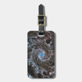 Het hart van Messier 74 Bagagelabel (Voorkant verticaal)