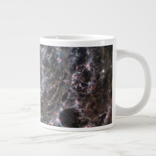 Het hart van Messier 74 Grote Koffiekop (Rechts)