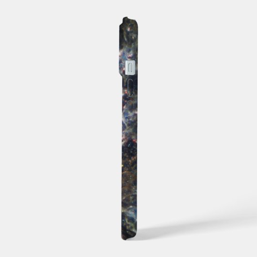 Het hart van Messier 74 iPhone 15 Case (Linkerkant)