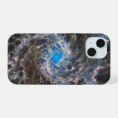 Het hart van Messier 74 iPhone 15 Case (Achterkant horizontaal)
