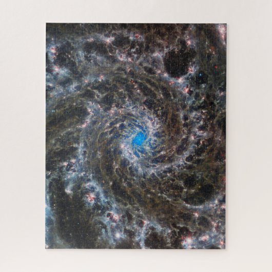 Het hart van Messier 74 Legpuzzel (Verticaal)