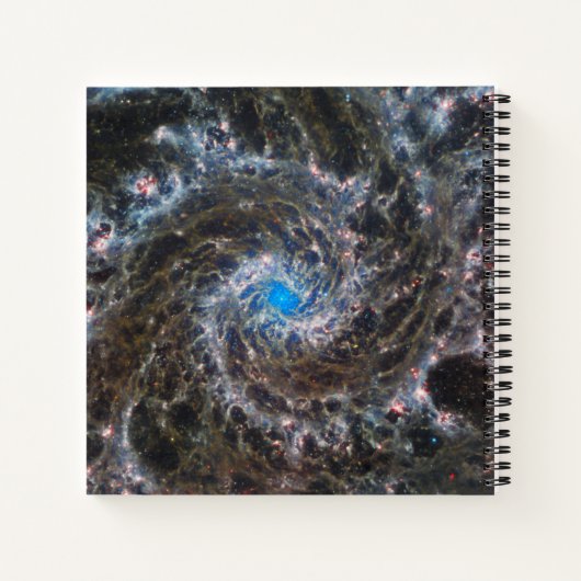 Het hart van Messier 74 Notitieboek (Achterkant)
