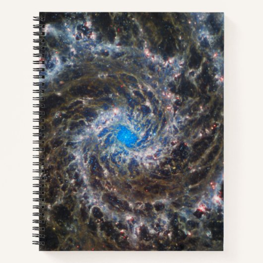 Het hart van Messier 74 Notitieboek (Voorkant)