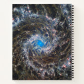 Het hart van Messier 74 Notitieboek (Achterkant)