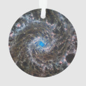 Het hart van Messier 74 Ornament (achterkant)
