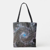 Het hart van Messier 74 Tote Bag (Achterkant)