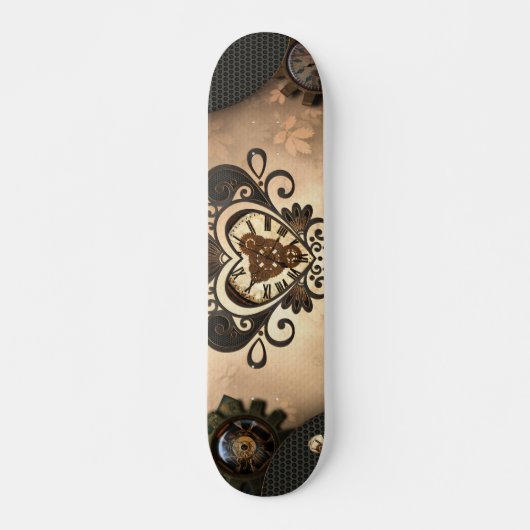 Het hart van steampunk persoonlijk skateboard (Voorkant)