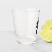 Het hart van steampunk shot glas (Links)