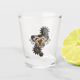 Het hart van steampunk shot glas