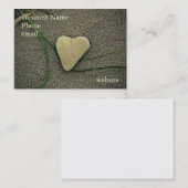 Het hart van Stone visitekaartje - pas het aan! (Voorkant / Achterkant)