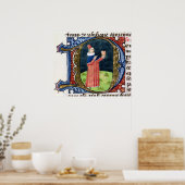 Het hart van 'Traite de Medecine' Poster (Keuken)