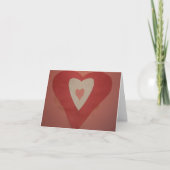 Het Hart van Valentijn - de Collage van het Feestdagen Kaart (Voorkant)