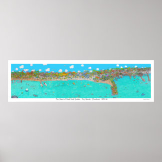 Het hart van West End-Poster Poster