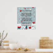 Het Hart van Winter's Nacht Poster (Keuken)
