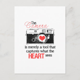 Het hart vastleggen briefkaart