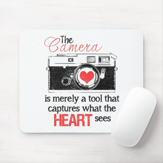 Het hart vastleggen muismat (Met muis)