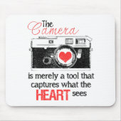 Het hart vastleggen muismat (Voorkant)