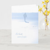 Het hart vergeet nooit de sympathiekaart kaart (Gele Bloem)