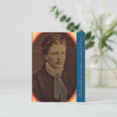 Het hart vertelt de geest waar hij moet kijken... briefkaart (Staand voorkant)