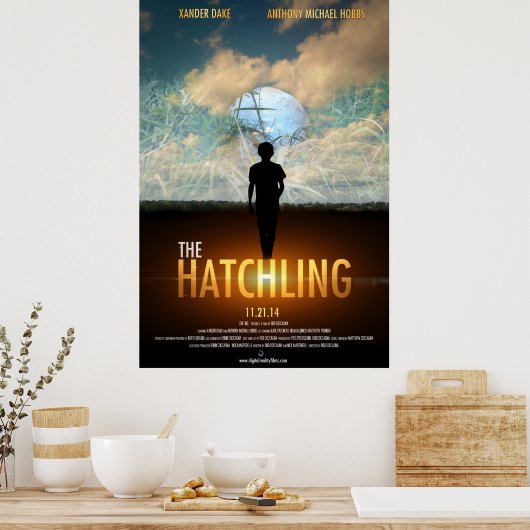 Het hatchling - het Poster van de Film (Keuken)