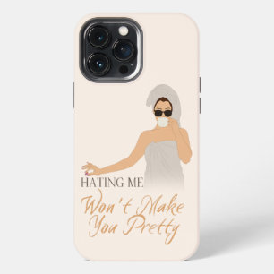 Het haten van me maakt je telefoontas iPhone 13 pro max hoesje