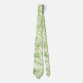 Het Hawaiiaanse Blad van de Palmen van Kona Stropdas (Voorkant)