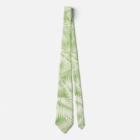 Het Hawaiiaanse Blad van de Palmen van Kona Stropdas (Voorkant)