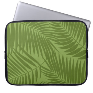 Het Hawaiiaanse Tropische Blad van de Palmen van Laptop Sleeve