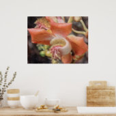 Het Hawaiiaanse Tropische Poster van de Bloem (Keuken)