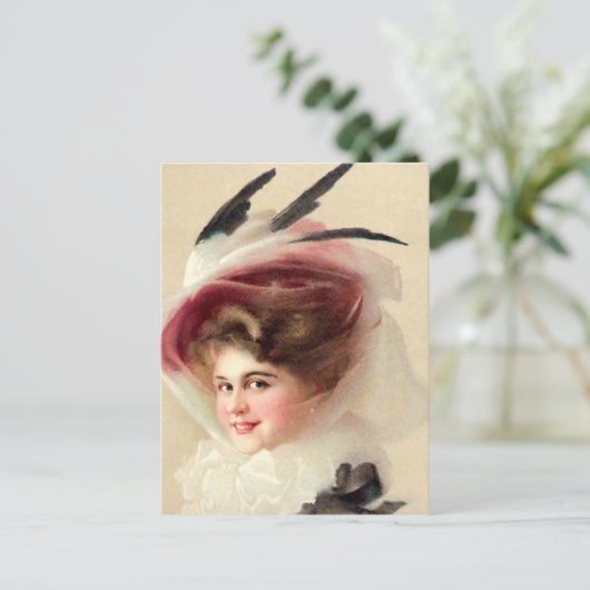 Het Hawk Feathered Pet Briefkaart (Staand voorkant)