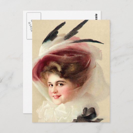 Het Hawk Feathered Pet Briefkaart (Voorkant / Achterkant)