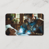 Het Healing Touch Bladwijzer Visitekaartje (Voorkant)